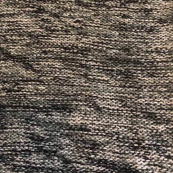 NOBO Gray Sparkly V-neck Sweater - Picture 8 of 8